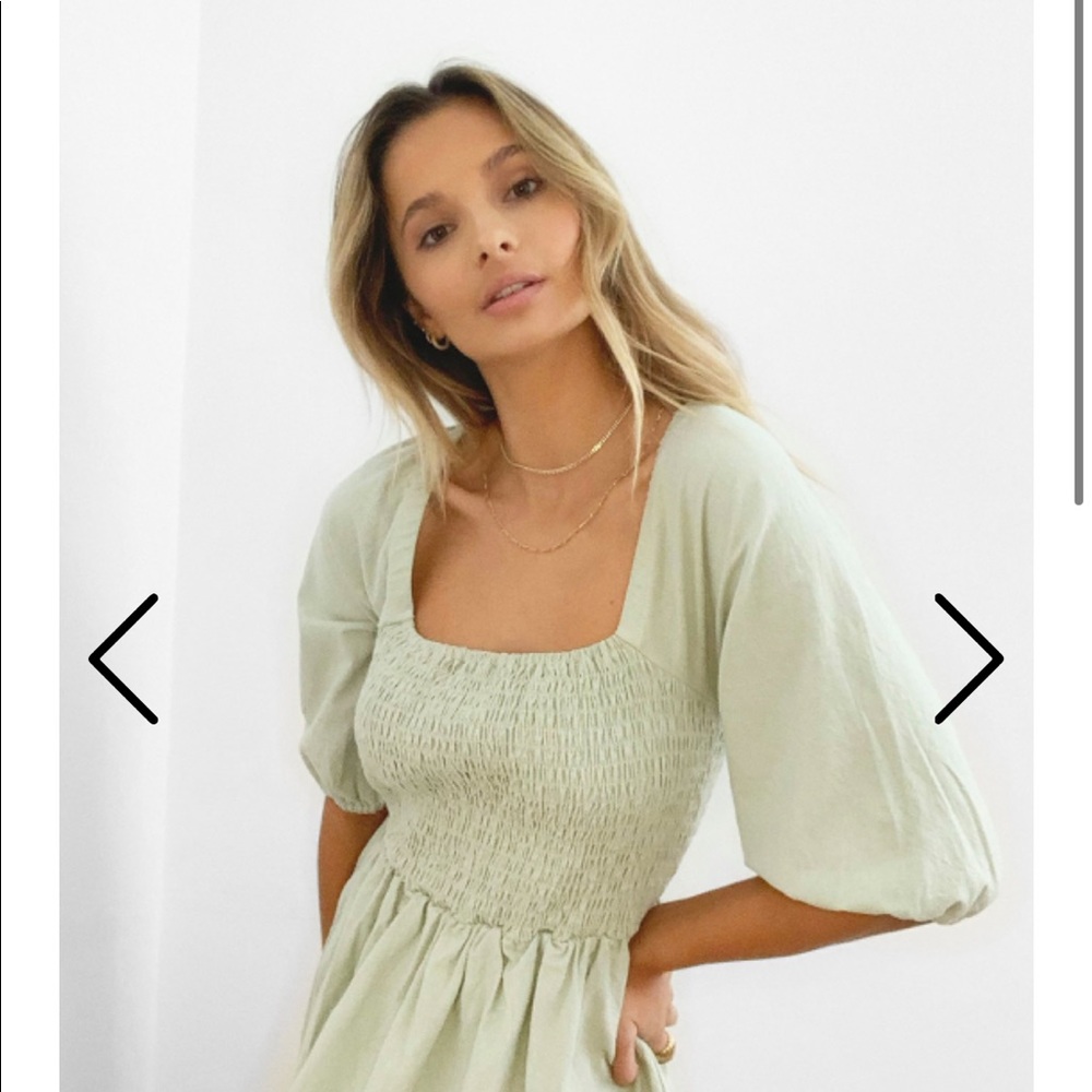 Nasty Gal Maxi Dress Sage